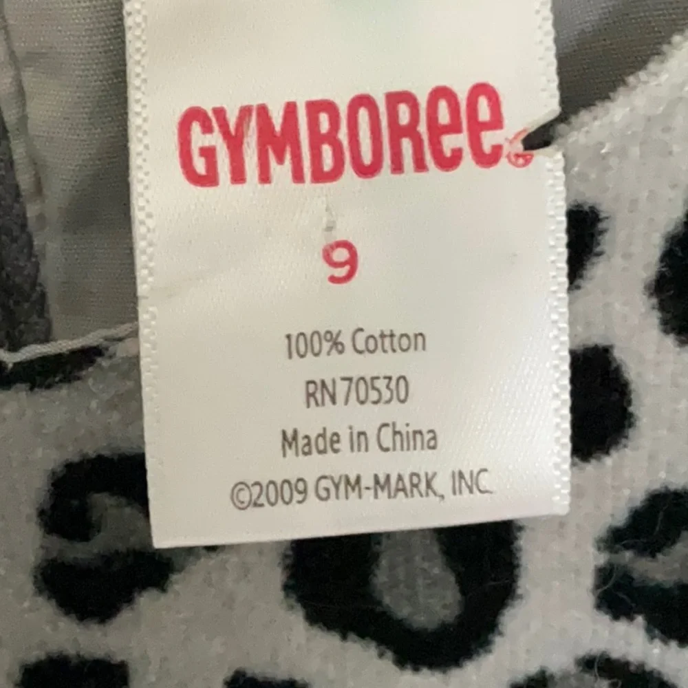 Gymboree Tres Fabulous Cheetah Print Corduroy Jumper Size 9 Neutral Minimalist